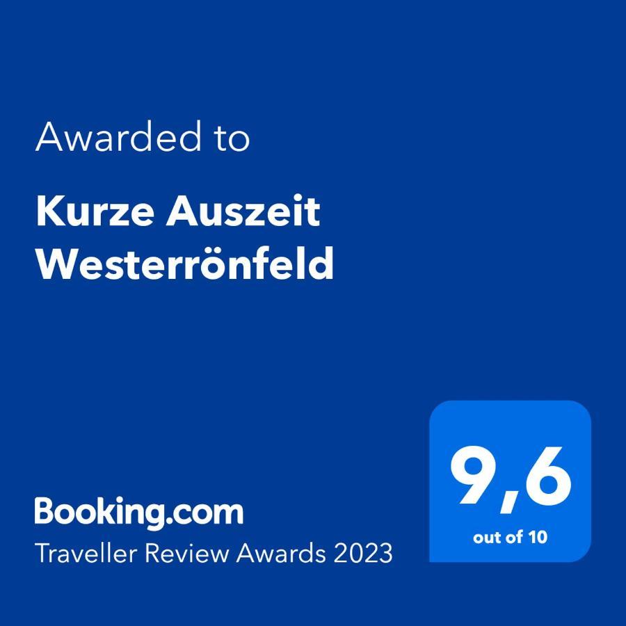 Kurze Auszeit Westerroenfeld Westerronfeld Esterno foto